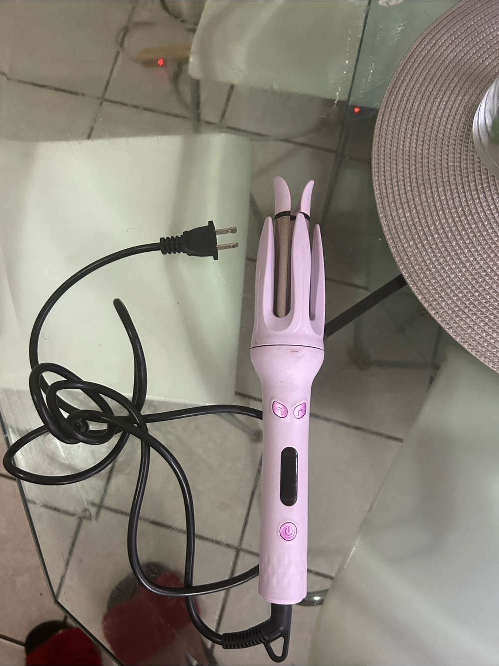 No Boundaries Pink Automatic Hair Curler